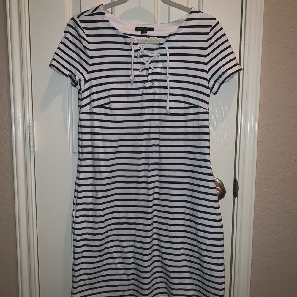 short sleeve casual dress